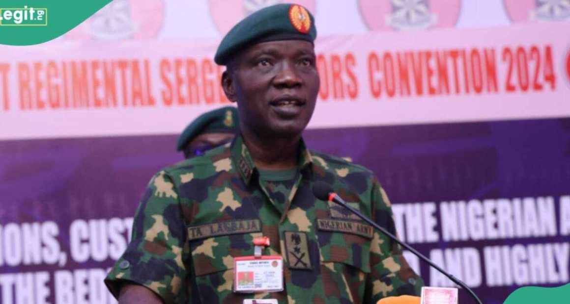 Chief of Army Staff, Lt. Gen. Taoreed Lagbaja (Nigerian Mining)