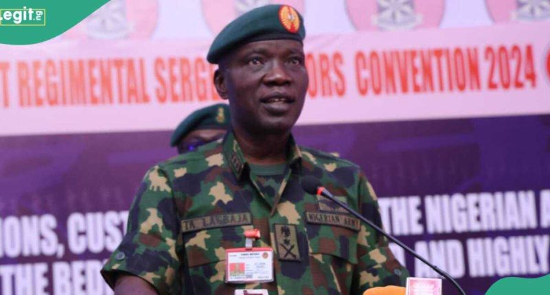 Chief of Army Staff, Lt. Gen. Taoreed Lagbaja (Nigerian Mining)