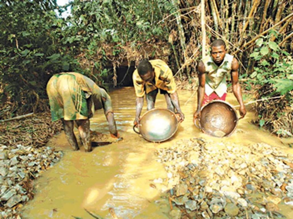 one of the host communities where artisanal gold miners operate in Nigeria