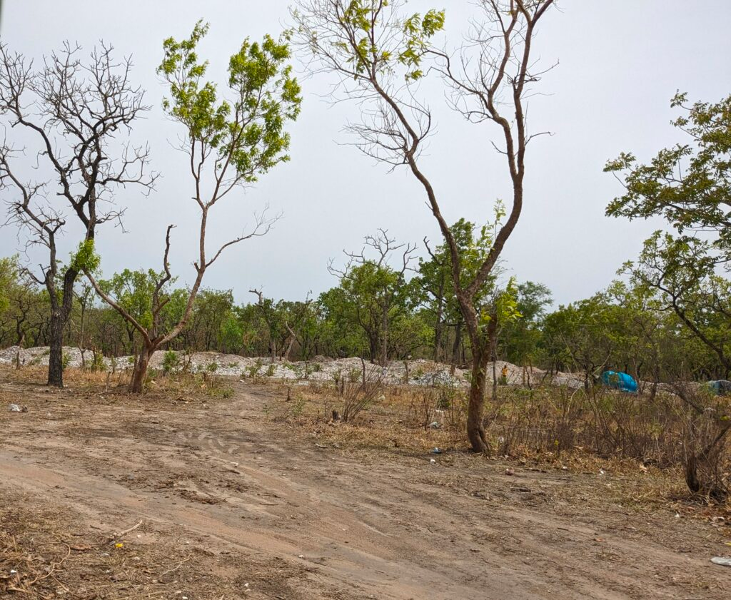 Daba, an illegal mining site in Oyo state