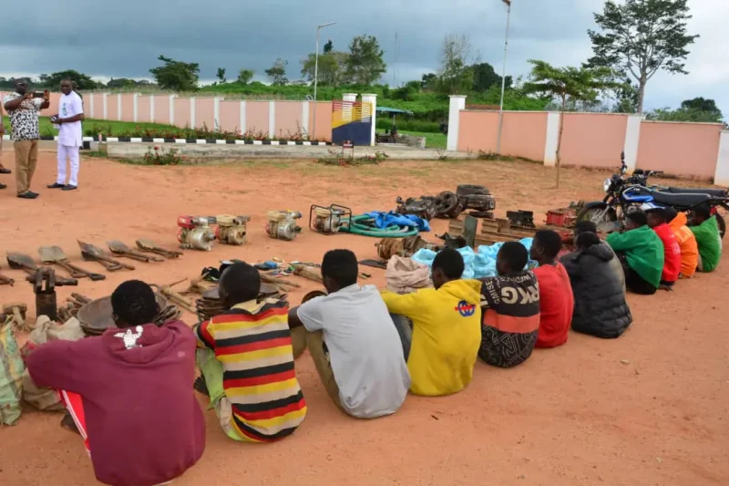 12 Illegal Miners Arrested By Security Forces In Ondo State (Nigerian Mining)