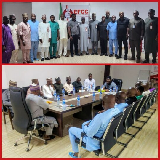 MIREMCO Members meet with EFCC Officials