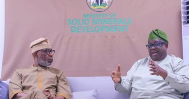 Dr Dele Alake and Governor Mutfwang (Nigerian Mining)