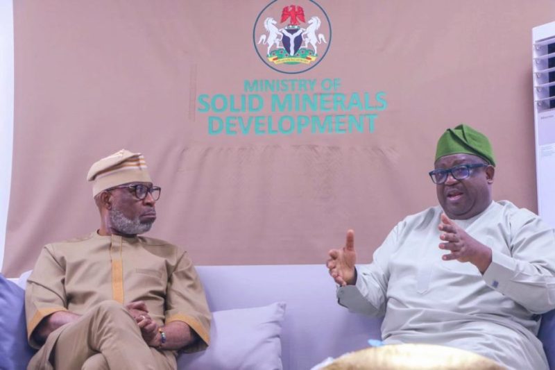 Dr Dele Alake and Governor Mutfwang (Nigerian Mining)