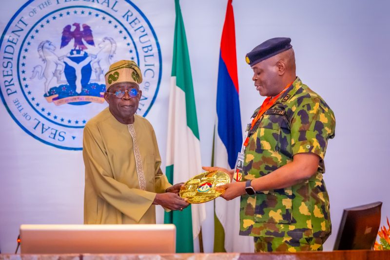 President Tinubu at the Villa (Nigerian Mining)