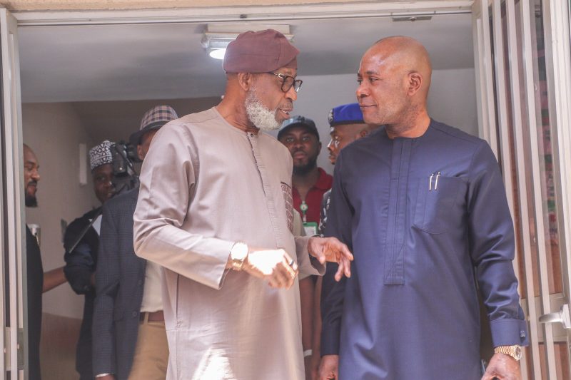 Solid Minerals Minister Dele Alake and Governor of Enugu State, Mr. Peter Mbah (Nigerian Mining)