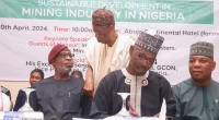 At a round-table summit on mining in Nigeria (Nigerian Mining)