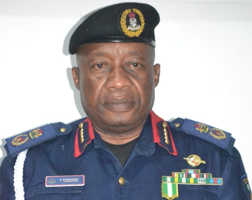 NSCDC Commandant in Oyo State, Augustine Padonu