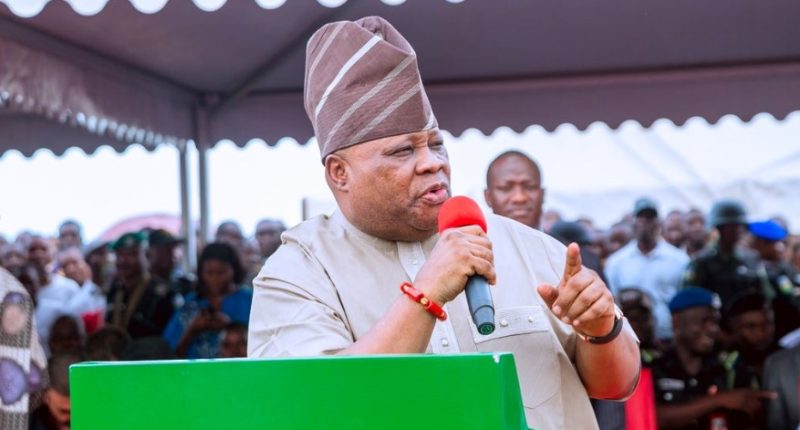 Gorvernor of Osun State, Ademola Adeleke