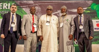 Stakeholders at Nigerian Mining week Source Leadership news