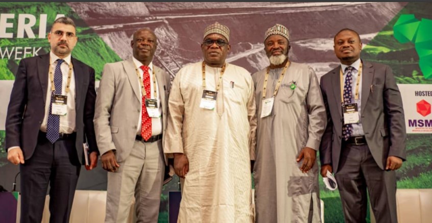 Stakeholders at Nigerian Mining week Source Leadership news