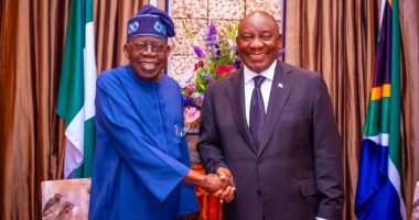 President Tinubu and Cyril Ramaphosa (Nigerian Mining)