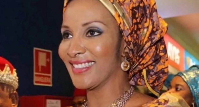 Bianca Ojukwu Minister of foreign affairs. Picture from newsverge