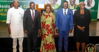 Ghana’s Vice President Calls for United Effort Against Illegal Mining.
