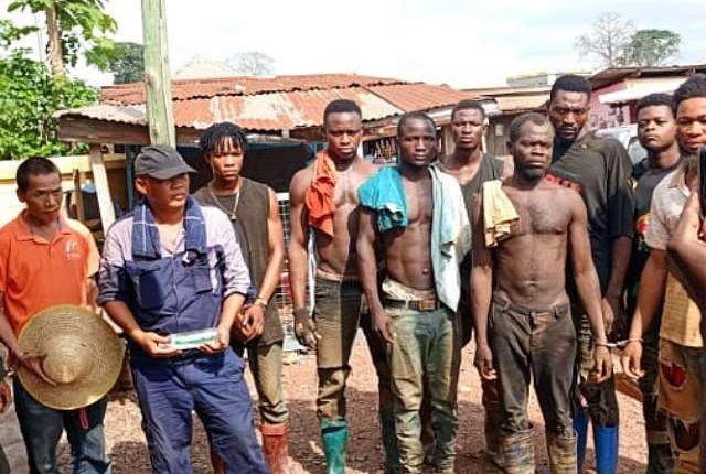 Ghana Arrests 12 Illegal Miners, Including Three Chinese Nationals