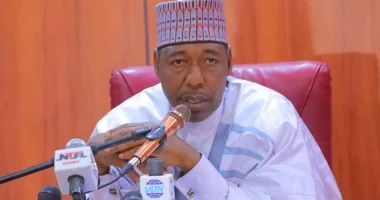 Borno State Governor, Babagana Zulum (Nigerian Mining)