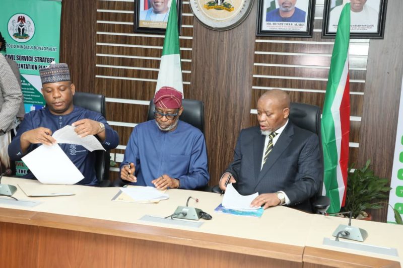 Nigeria and South Africa Forge Mining Pact to Boost Sectoral Development