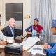 Mr. Colin Ikin, the Managing Director of Atlantic Mining Techniques Limited and members of the Governor Uba Sani team (Nigerian Mining)