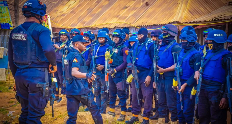 Mining Marshals Use Dialogue to Remove Illegal Tin Miners in Kaduna