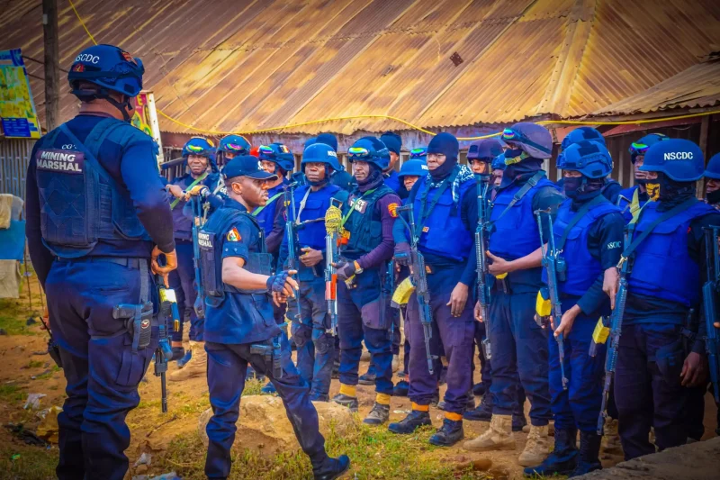 Mining Marshals Use Dialogue to Remove Illegal Tin Miners in Kaduna