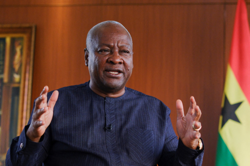 Ghana President Mahama (Nigerian Mining)