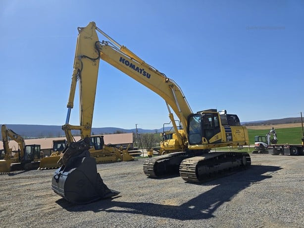 Komatsu PC110 tracked excavator