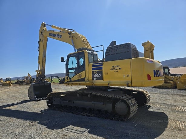Komatsu PC110 tracked excavator